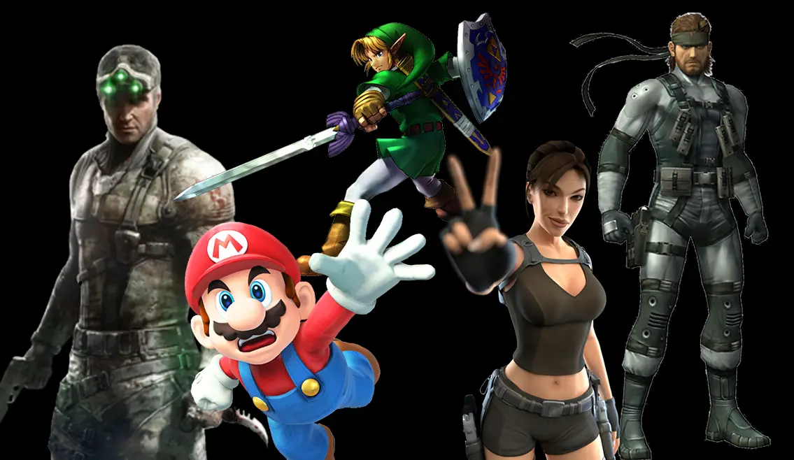 Top 5 Best Video Game Characters: - Game Play Stellar